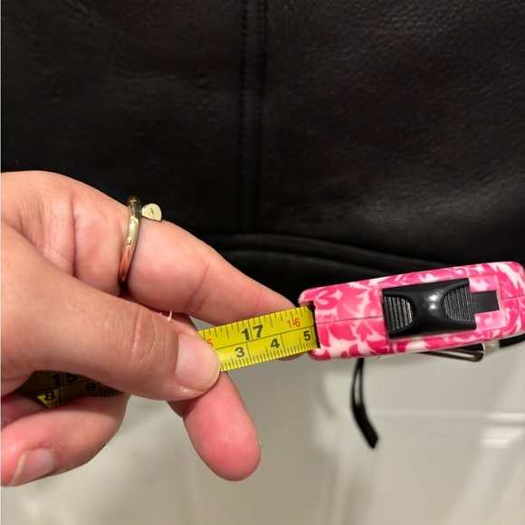 Theory lamb leather and fur black vest size small - Picture 7 of 8